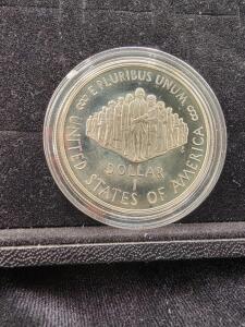 We The People Pure Silver Dollar
