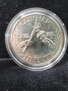 1988-S Olympiad Liberty Silver Dollar