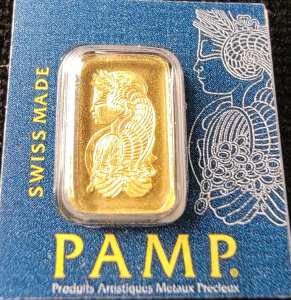 One Gram Fine Gold Bar