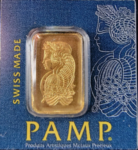 One Gram Fine Gold Bar