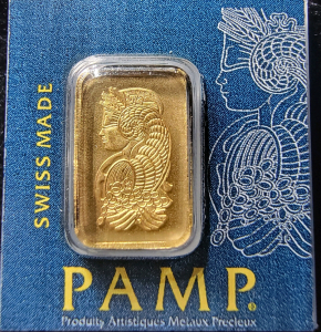 One Gram Fine Gold Bar