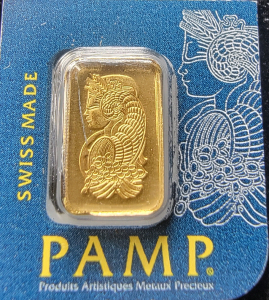 One Gram Fine Gold Bar