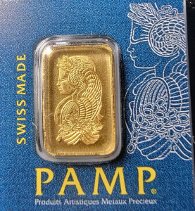 One Gram Fine Gold Bar
