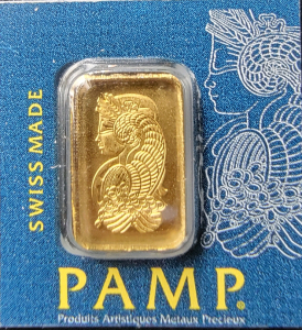 One Gram Fine Gold Bar