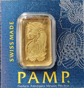 One Gram Fine Gold Bar