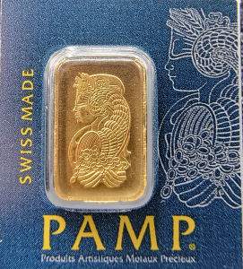 One Gram Fine Gold Bar