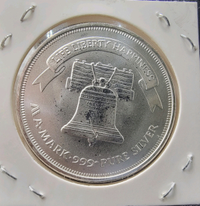 Liberty Silver One Ounce Medal