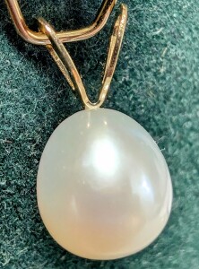 14K Fresh Water Pearl Pendant