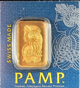 One Gram Fine Gold Bar