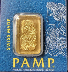 One Gram Fine Gold Bar