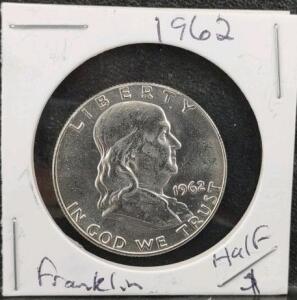 1962 Franklin Half Dollar
