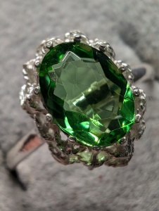Silver CZ Ring