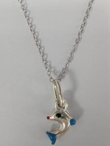 Silver 16" Necklace