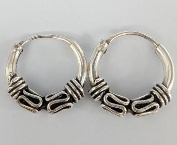 Silver Mini Hoop Earrings