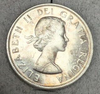 Silver Canadian 50Cent Coin