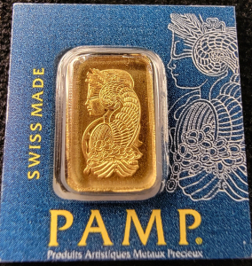 One Gram Fine Gold Bar