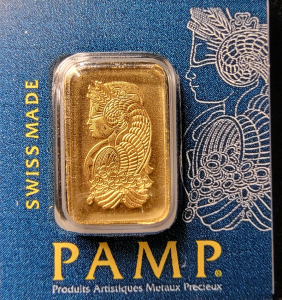 One Gram Fine Gold Bar