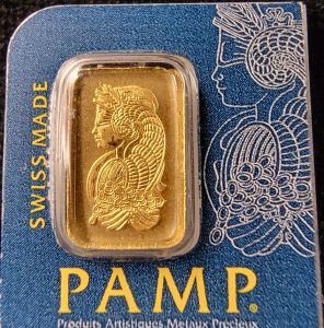 One Gram Fine Gold Bar