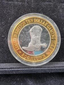 Casino Themed Fine Silver Round Marked .999