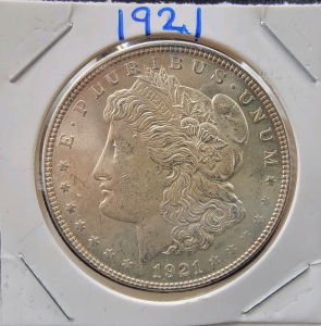 1921 Morgan Silver Dollar