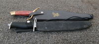 (2) Fixed Blade Knives with Sheaths