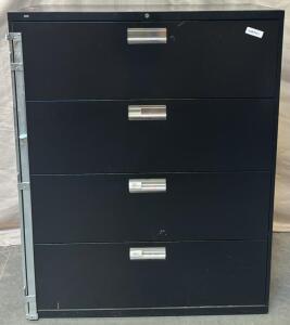 Large 4-Drawer Filing Cabinet / 19&rdquo; L x 42&rdquo; W x 53&rdquo; H