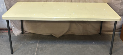 Large Folding Table / 30&rdquo; L x 72&rdquo; W x 29&rdquo; H