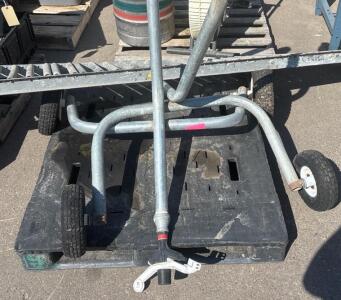 Sprinkler Attachments And Metal Loading Ramp