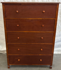 5 Drawer Dresser H 4&rsquo; 4&rdquo; L 1&rsquo; 8&rdquo; W 3&rsquo; 2&rdquo;