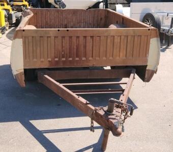 Pickup Bed Single Axle Trailer 8' Bed 5' Tongue 13' Total