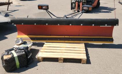 Pro- Plow UniMount Pickup Mount Snow Plow With Lights and Accessories.. 9'Wide Plow.