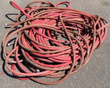 (2) Heavy Duty Long Field/ Garden Hoses