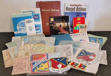 Maps And Air Force Documents