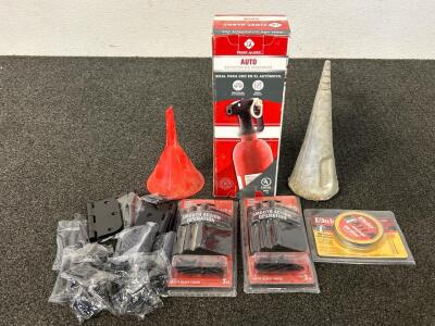 Everbilt Matte Black Finish smooth Action Operation Hinges, Funnel, Auto Fire Extinguisher, and More