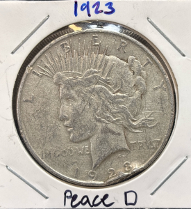 1923 U.S. Morgan Silver Dollar
