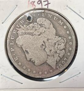 1897 Morgan Silver Dollar