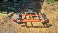 OFFSITE - Small Steel Frame Single Axle Utility Trailer - 3