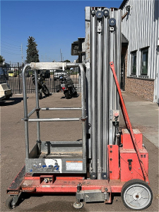 Skyjack SJPI-20 Vertical Mast Lift, 350 lbs Capacity, Serial No. 01282