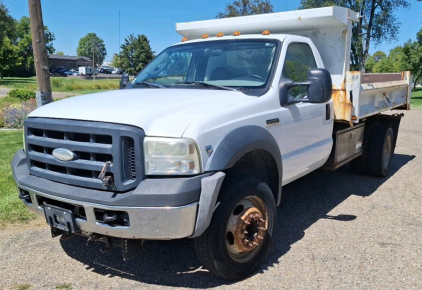 2007 FORD F-550 DUMP TRUCK