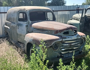 1948 FORD PANEL VAN DRIVELINE INTACT