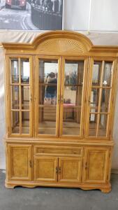 Gorgeous China Hutch 85.5"x60"x18.5"