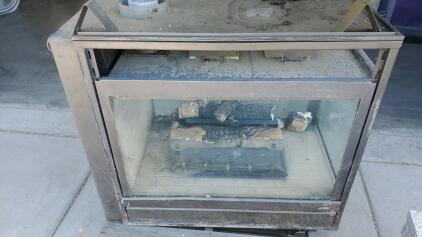 Gas Fireplace 44"x22"x37"