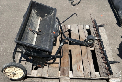 Agri-Fab 100 lb. Tow Drop Spiker/Seeder/Spreader