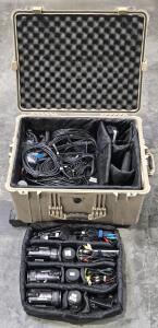 (Offsite) Pelican 1620 Case - 24"L x 20"D x 14"H Filled w/ Camcorders, Video Equipment/Cables / +$700 Value!