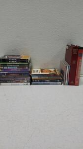 Assorted Box of CD VHS and DVD And More
