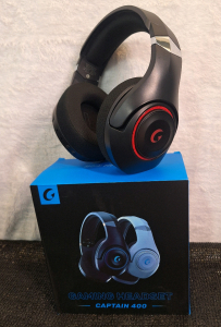 (1) KAPEYDESI Captain 400 Wireless Gaming Headset<br/>Connectivity: 2.4GHz wireless (via USB dongle), Bluetooth 5.2, & 3.5mm Wired Designed For Multi-Platform Use, Including PS5, PS4, Switch, PC, Mac, &m Mobile Devices; Xbox Series Compatibility Is Limit