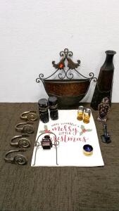 Vase, Hand Carved Statues, Wall Hangers, and More