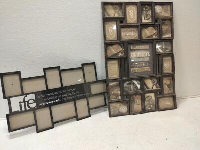 (2) Collage picture frames