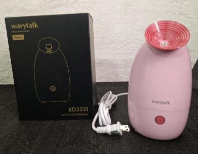 (1) Wavytalk KD2331 Ionic Facial Steamer, Pink