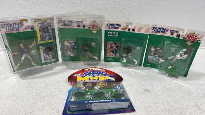 Assorted Dallas CowBoys Sports Figures